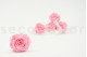 A Box Containing 8 Extra Large Preserved Rose Heads in Bridal Pink From Kiara