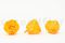 A Box Containing 6 Extra Large Sunny Yellow Eternal Rose Heads From Kiara