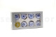 A Box Containing 8 Large Cool Lavender Eternal Rose Heads From Kiara