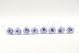 A Box Containing 8 Large Cool Lavender Eternal Rose Heads From Kiara