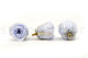 A Box Containing 8 Large Cool Lavender Eternal Rose Heads From Kiara