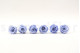 A Box Containing 6 Extra Large Cool Lavender Eternal Rose Heads From Kiara