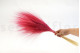 A bouquet of red dried barba, with and without packaging