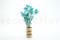 Light Blue Gypsophila Packaged in a Bunch and Delicately Preserved to Last for Years
