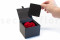 An Elegant Black Box Filled With One Red Eternal Rose