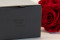 An Elegant Black Box Filled With One Red Eternal Rose
