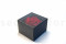 An Elegant Black Box Filled With One Red Eternal Rose