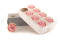 A Box Containing 8 Large Preserved Rose Heads in Bridal Pink From Kiara