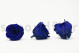 A Box Containing 6 Extra Large Preserved Rose Heads in Ocean Blue From Kiara